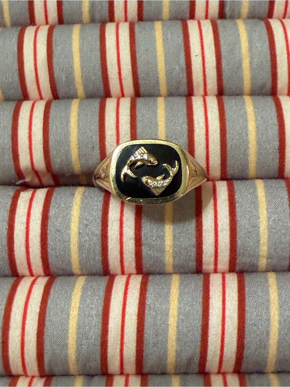 Adina Reyter Pisces Signet Ring - Picture 3 of 5